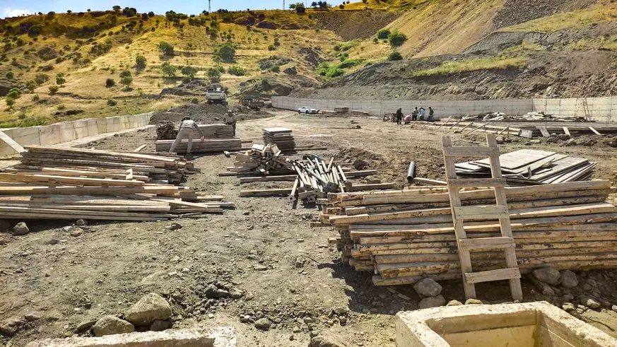  Çermik’te hayvan satış ve kesim alanı inşa ediliyor