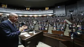 Cumhurbaşkanı ve AK Parti Genel Başkanı Recep Tayyip Erdoğan partisinin grup toplantısında konuşuyor