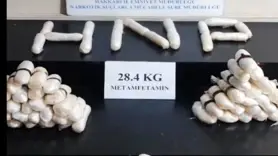 Yüksekova'da 28 kilo metamfetamin yakalandı