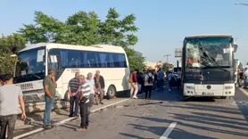 İki kaza yan yana: 8 araç kazaya karıştı, 19 yaralı