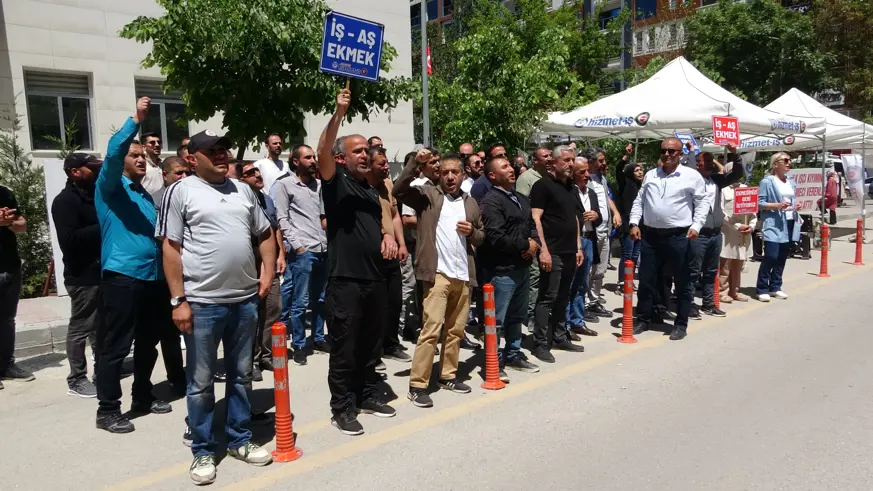 Van’daki işçilerin eylemi bir aydır devam ediyor