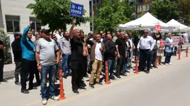 Van’daki işçilerin eylemi bir aydır devam ediyor