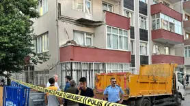 Kartal'da 5 katlı binanın balkonu çöktü