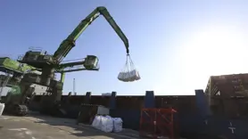 İnsani yardım malzemesi taşıyan gemi Mersin'den uğurlandı