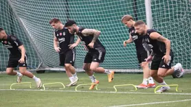 Beşiktaş, yeni sezon hazırlıklarını sürdürdü