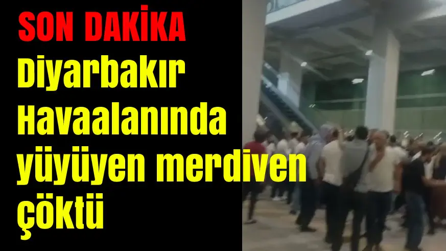 Diyarbakır Havalimanında felaket teğet geçti! 4 Yaralı 