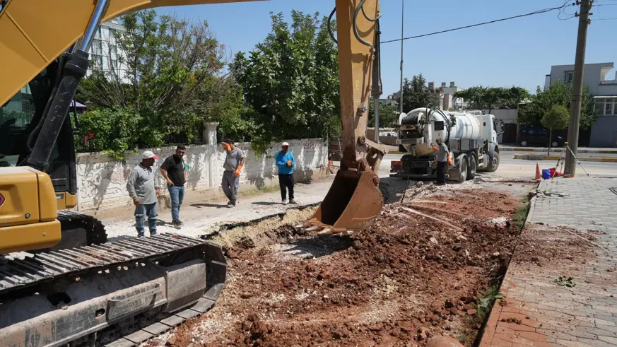 Adıyaman'da depremde hasar gören alt yapı hızla onarılıyor