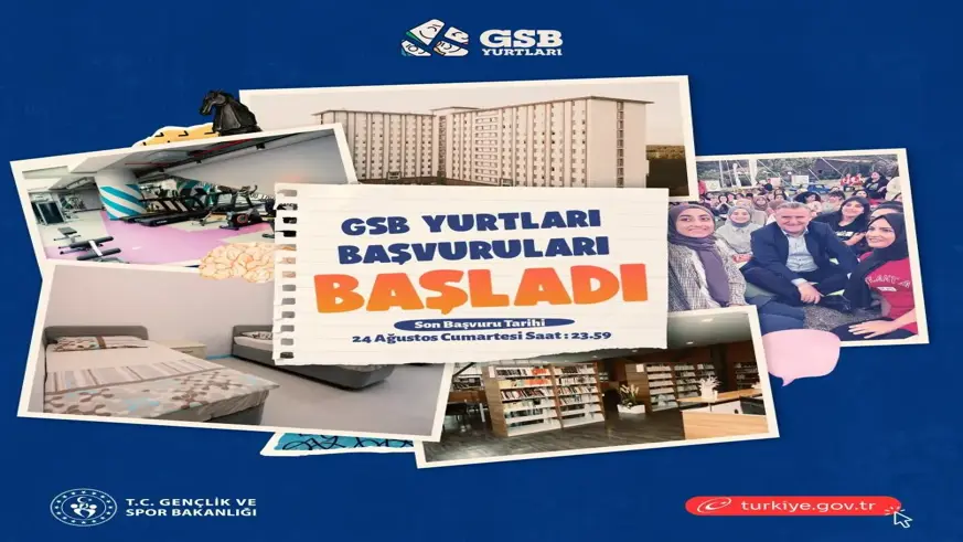 GSB yurt başvuruları başladı