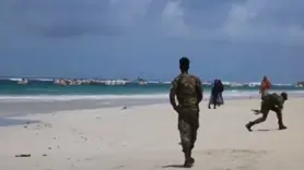 (Video) Somali’de plajda intihar saldırısı 