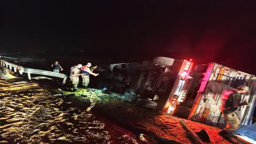 Şanlıurfa-Diyarbakır karayolunda feci kaza; 1'i çocuk, 2 kişi yaralı 