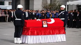 Şehit polis memuru için İstanbul'da cenaze töreni düzenlendi