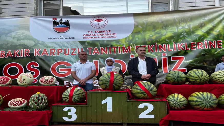 14. Diyarbakır Karpuz Festivali’nde ilk üçe girenlere para ödülü