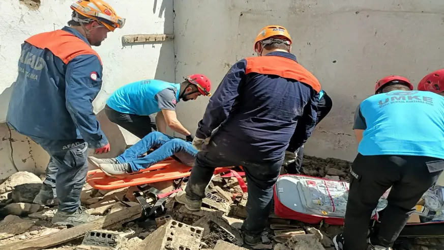 Bayburt AFAD, Erzurum’daki tatbikata katıldı