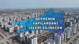 Depremin yapılardaki izleri silinecek