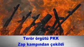 Terör örgütü PKK Zap kampından çekildi