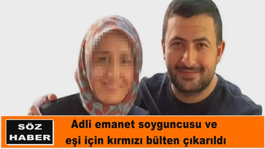 Kırmızı bülten çıkarıldı