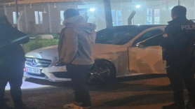 Seyir halindeki otomobile silahlı saldırı