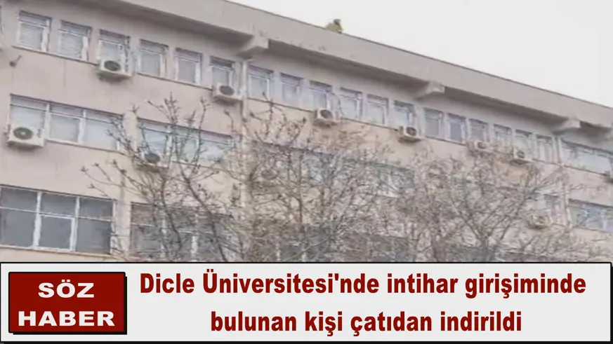 Dicle Üniversitesi'nde intihar girişimi