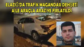 Elazığ'da trafik magandası dehşeti