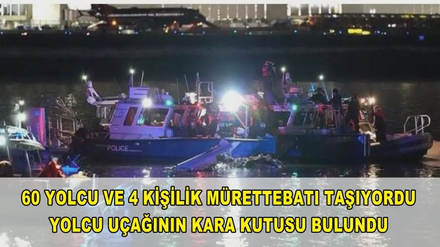 Yolcu uçağının kara kutusu bulundu