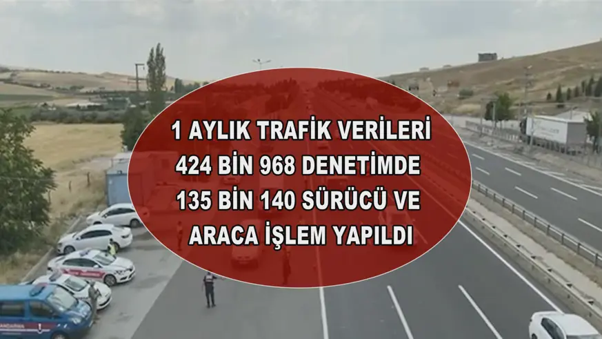 1 aylık trafik verileri