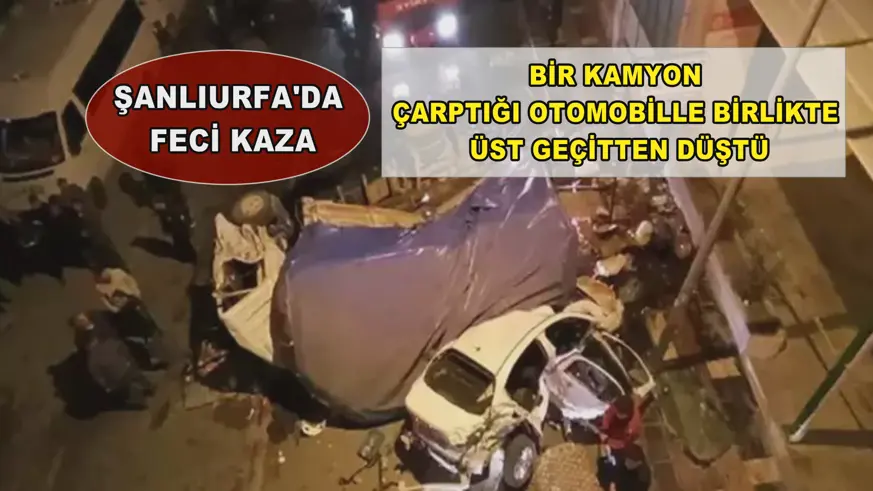 Şanlıurfa'da feci kaza