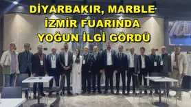 Diyarbakır, Marble İzmir Fuarında yoğun ilgi gördü