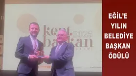 Eğil’e yılın Belediye Başkan ödülü