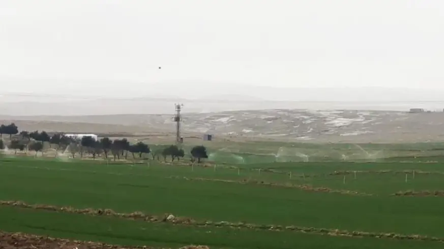 Kaçak elektrikle sulama yağmur yağarken de devam etti