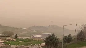 Şırnak'ta toz taşınımı etkili oldu