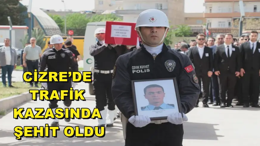 Cizre’de trafik kazasında şehit oldu
