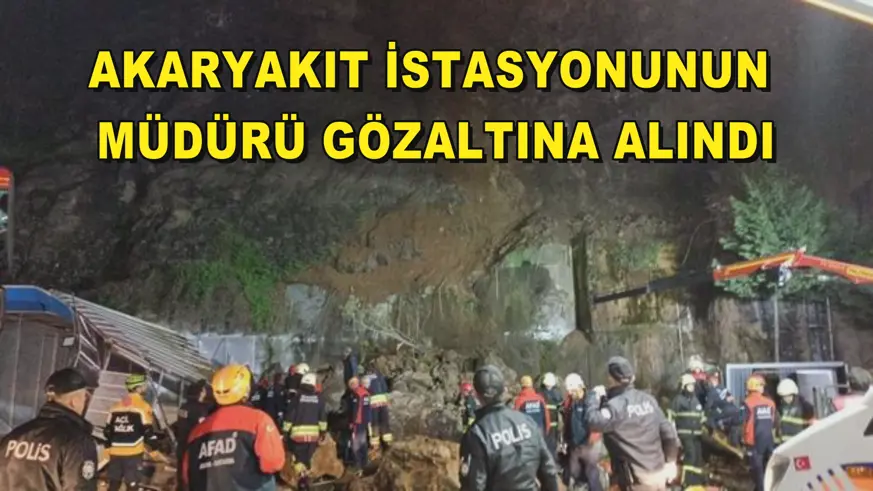Akaryakıt istasyonunun müdürü gözaltına alındı