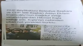 İmamoğlu'nun tapularını vermediği kooperatifin mağduru intihar etmiş