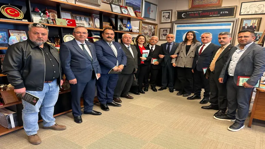 Adıyaman platformu Yalçın Topçu’yu ziyaret etti