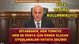 Suyu verimli Kullanmalıyız