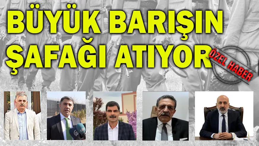 BÜYÜK BARIŞIN ŞAFAĞI ATIYOR