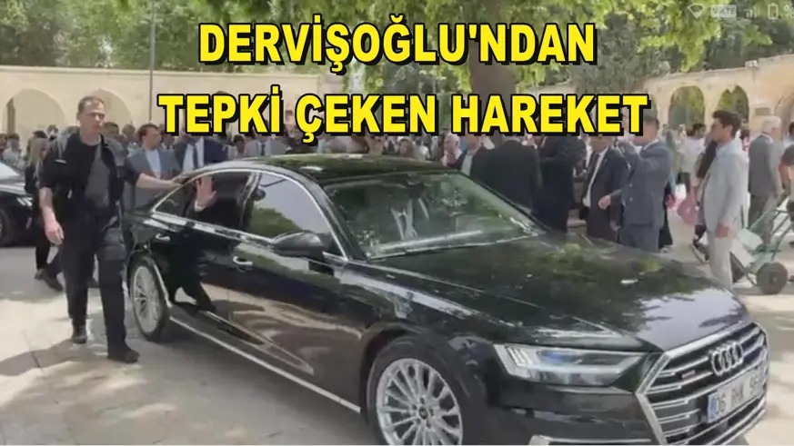 Dervişoğlu'ndan tepki çeken hareket
