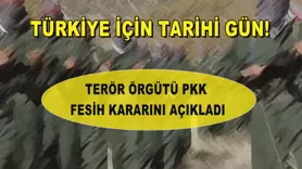 Terör örgütü PKK fesih kararını açıkladı