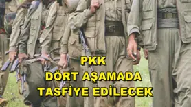 PKK dört aşamada tasfiye edilecek