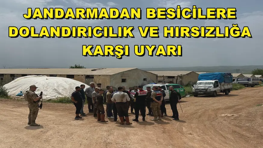 Jandarmadan besicilere dolandırıcılık ve hırsızlığa karşı uyarı