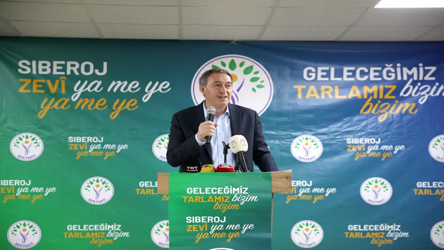 DEM Parti Eş Genel Başkanı Bakırhan, Muş'ta