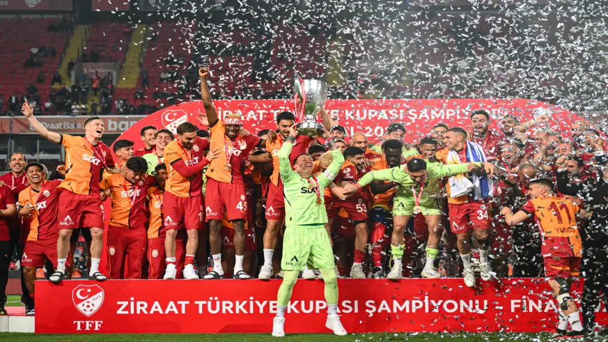 Galatasaray, Türkiye Kupası'nda 5 sezonluk şampiyonluk hasretini dindirdi