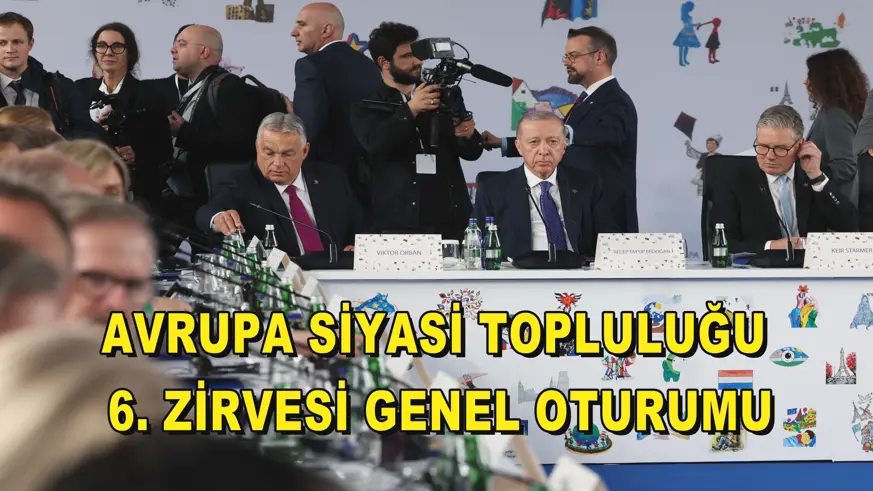  Avrupa Siyasi Topluluğu 6. Zirvesi Genel Oturumu