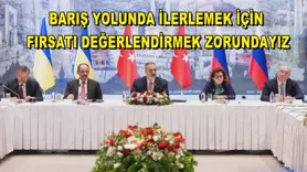 Barış yolunda ilerlemek için fırsatı değerlendirmek zorundayız