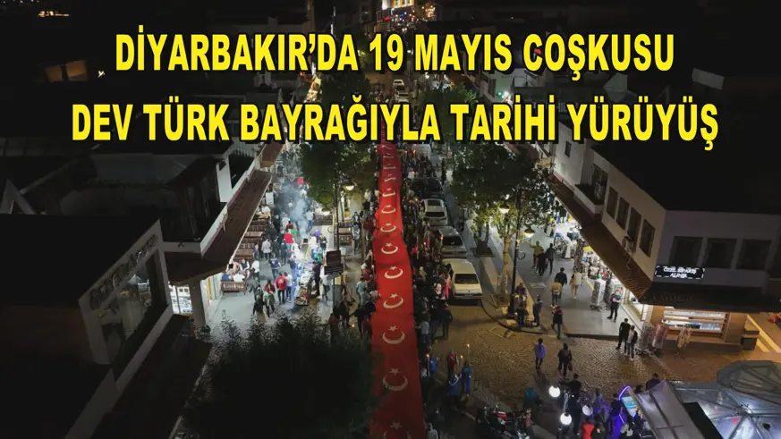 Diyarbakır’da 19 Mayıs Coşkusu