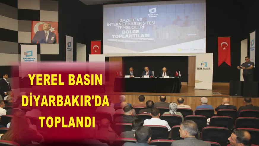 Yerel basın Diyarbakır'da toplandı