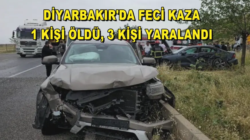 Diyarbakır'da feci kaza