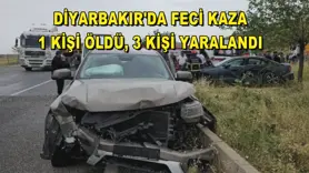 Diyarbakır'da feci kaza