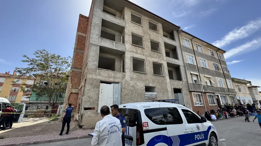 Konya’da inşaat halindeki binada ceset bulundu