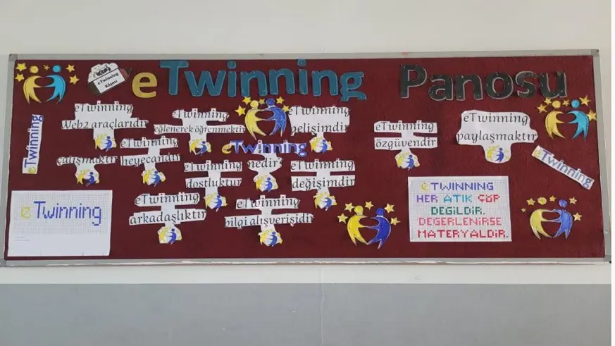 Atık madde ve çevre bilinci konulu e Twinning projesi